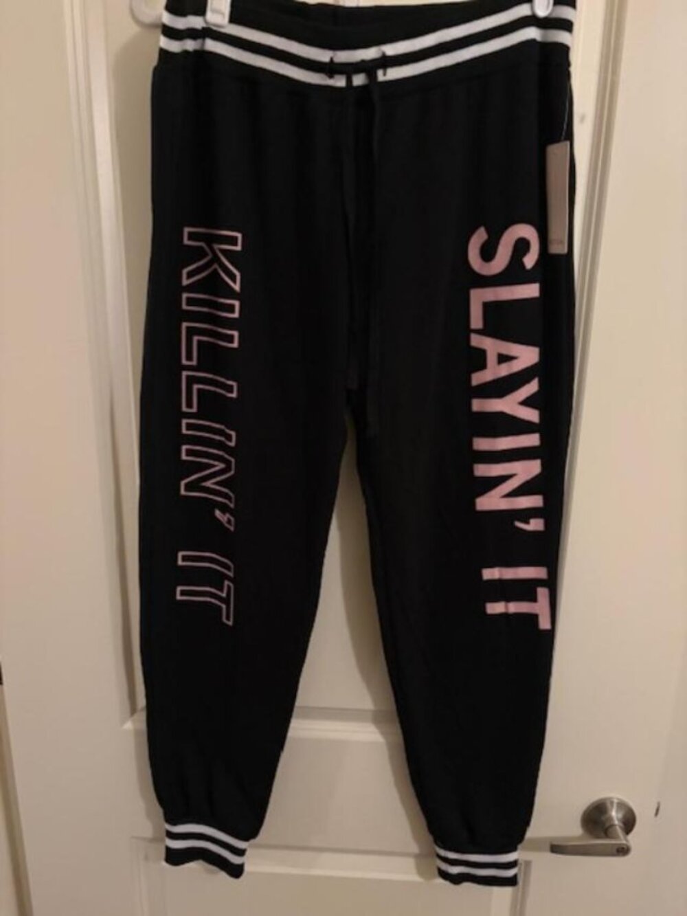 NWT Women's Hot Gal Graphic Jogger Pant Size XL Mothers Day Funny Gift